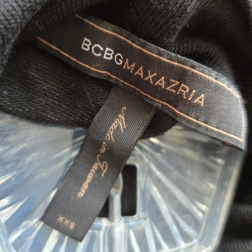 BCBGMaxAzria Sheer Knit Long Sleeve Top Sz XXS - Picture 3 of 4